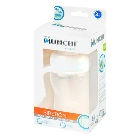 BIBERON MUNCHI MAGI.B.ANCHA C.MANIJ 8 OZ