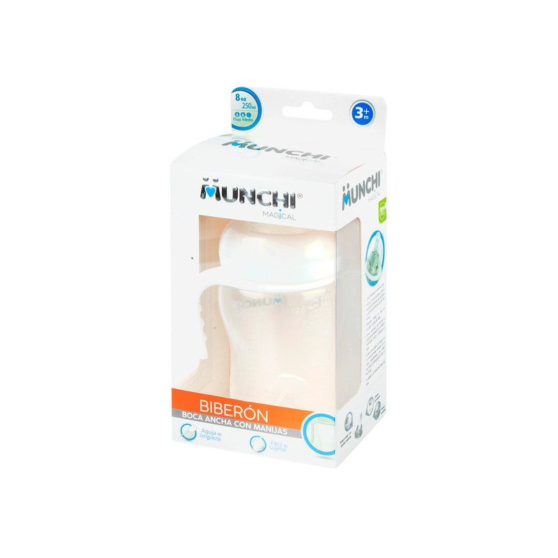 BIBERON MUNCHI MAGI.B.ANCHA C.MANIJ 8 OZ
