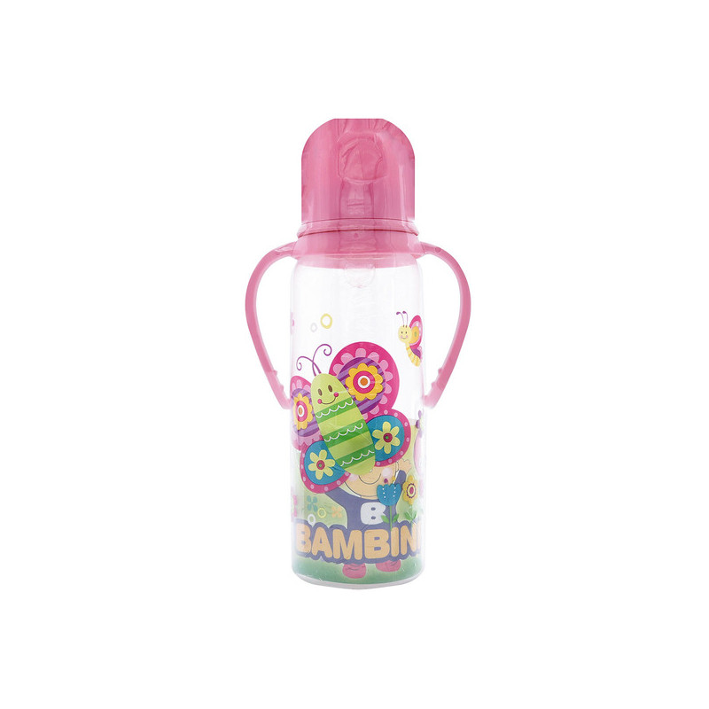 BIBERON BAMBINI 2 MANIJAS 8 OZ
