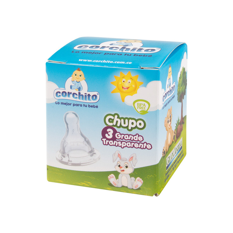 CHUPO CORCHITO BLANCO 