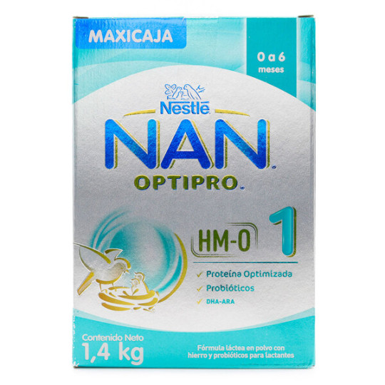 NAN OPTIPRO HMO 1 MAXICAJA 1.4 KG. (PAE)