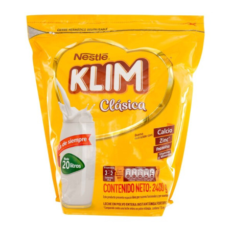 KLIM INSTANTANEA FORTIFICADA 2400 GRAMOS