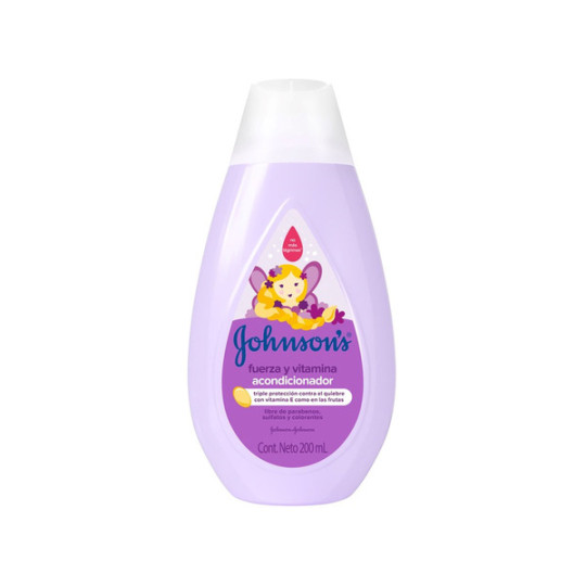 ACOND.JJ BABY FUERZA Y VITAMINA E 200 ML