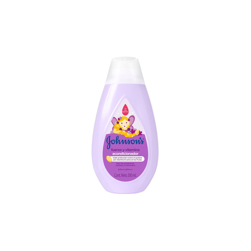 ACOND.JJ BABY FUERZA Y VITAMINA E 200 ML