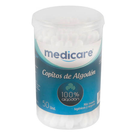 COPITOS BIODEGRADABLES TARRO 50 UND