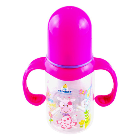 BIBERON CORCHITO DECORADO 2 MANIJ.5 OZ