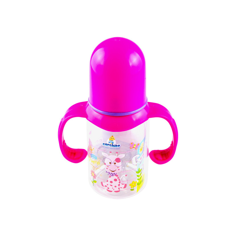BIBERON CORCHITO DECORADO 2 MANIJ.5 OZ