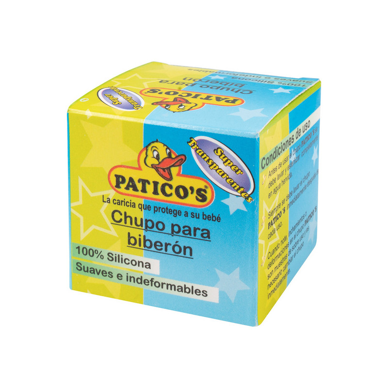 CHUPO PATICOS SILICONA 1 UD