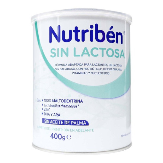 NUTRIBEN SIN LACTOSA 400 GR