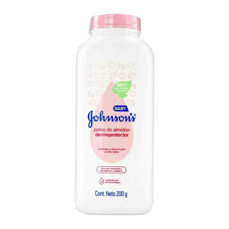 TALCO JJ BABY POLVO DE ALMIDON 200 GRS            