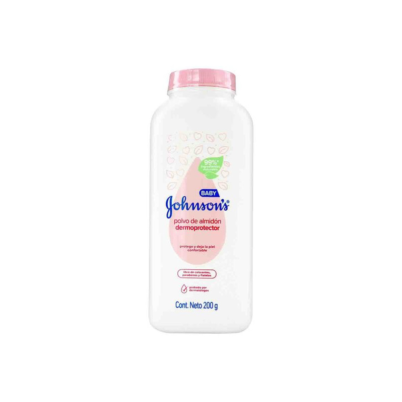 TALCO JJ BABY POLVO DE ALMIDON 200 GRS            