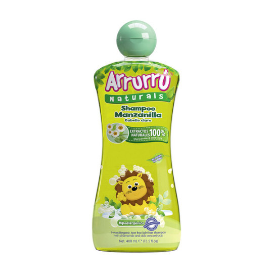 CHA.ARRURRU CABELLO CLARO MANZAN 400 ML