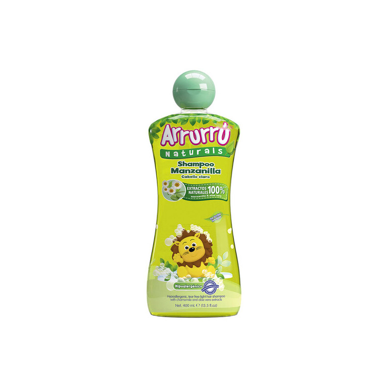 CHA.ARRURRU CABELLO CLARO MANZAN 400 ML