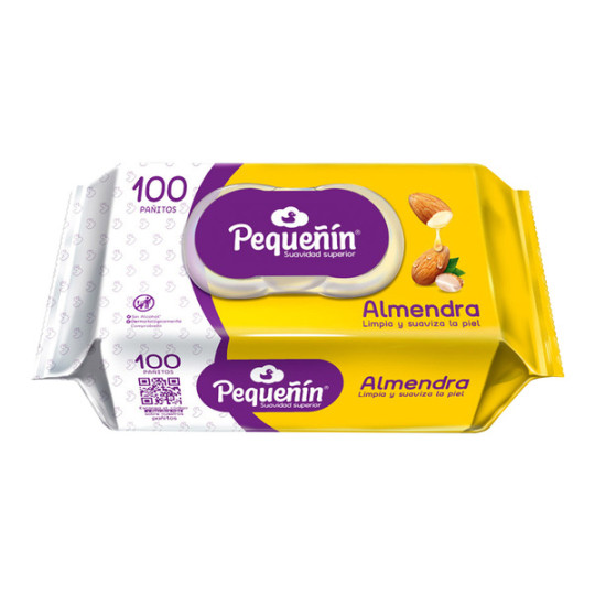 PANOS HUM.PEQUENIN ALMENDRA 100 UNDS