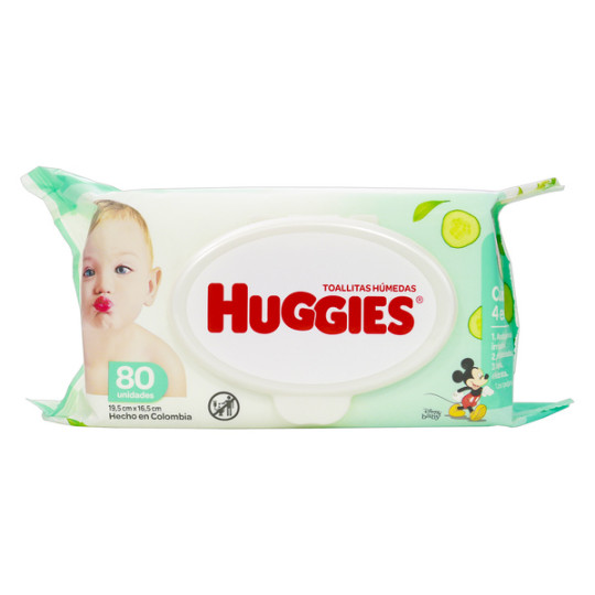 TOALLITAS HUMEDAS HUGGIES 80 UND