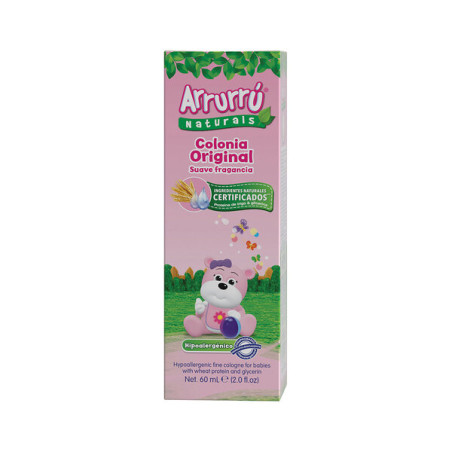 COLONIA ARRURRU NATURALS ROSADA 60 ML