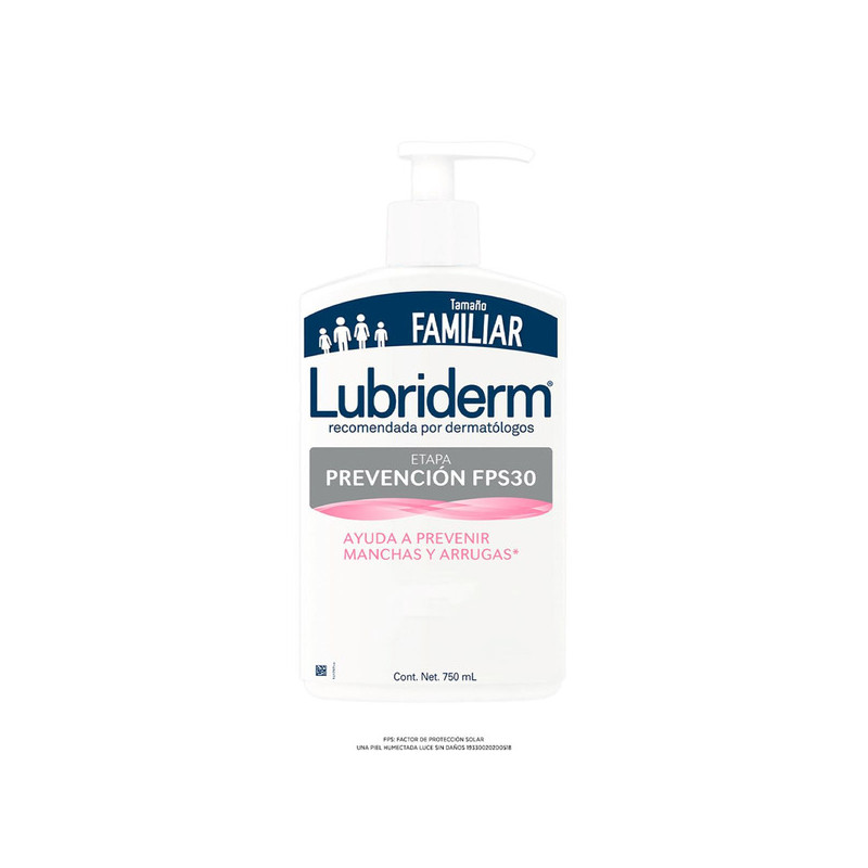 LUBRIDERM PREVENCION FPS 30 750 ML