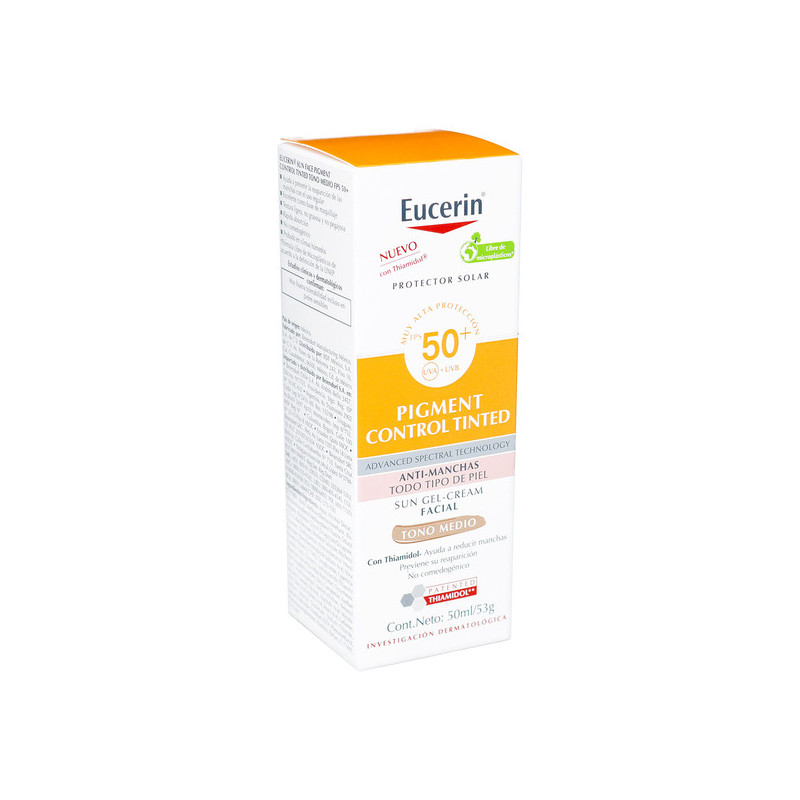 EUCERIN SOLAR FPS50 TONO MEDIO 50ML(PAE)          