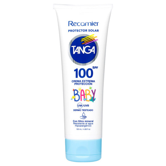 BLOQ.TANGA SPF 100 BABY CREMA 120 ML