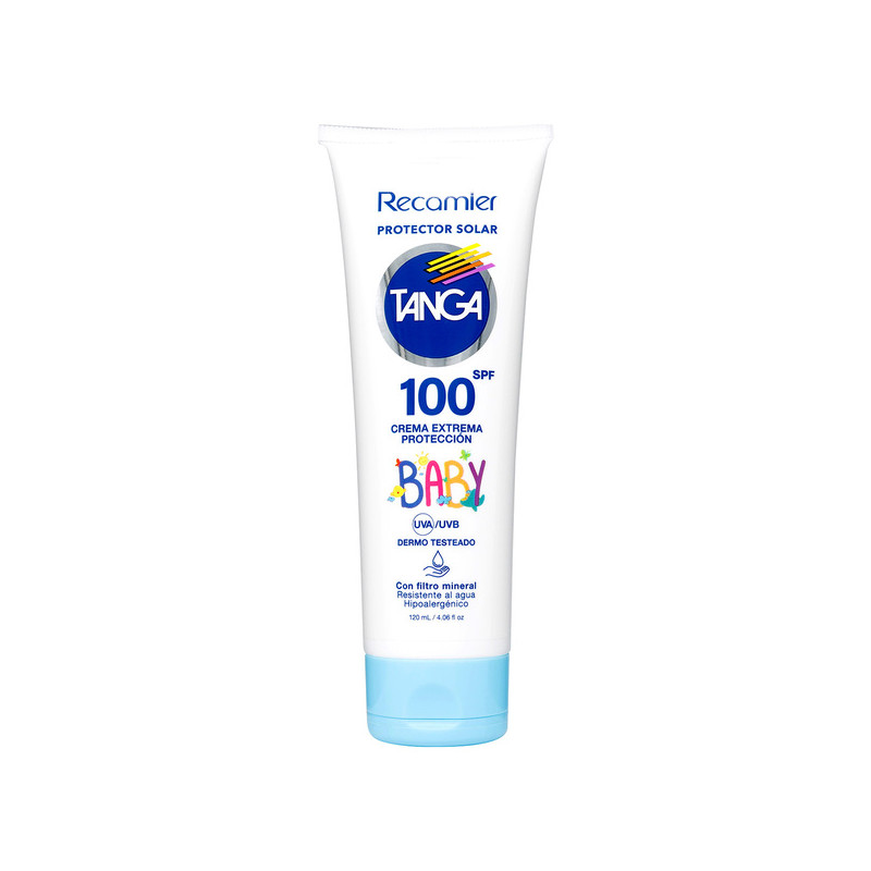 BLOQ.TANGA SPF 100 BABY CREMA 120 ML