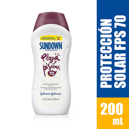 BLOQ.SUNDO FPS 70 PLAYA Y PISCINA 200 ML