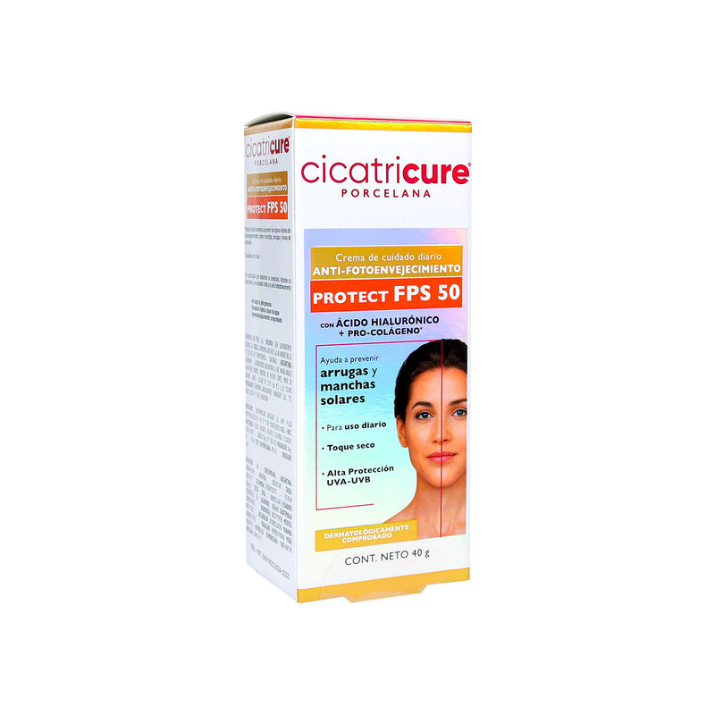CICATRICURE PORCEL CRE.FPS 50 40 GR (SF)
