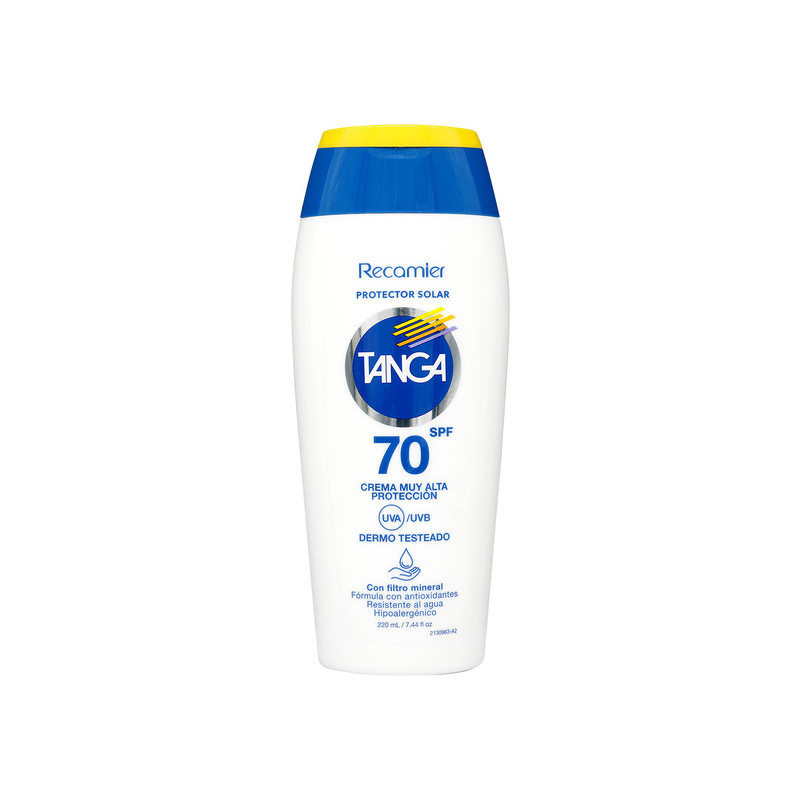 BLOQ.TANGA SPF 70 ADULTOS CREMA 220 ML