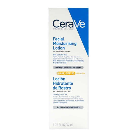 CERAVE LOCION HIDR. SPF30 52ML (SAV)(SF)