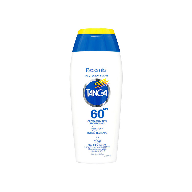 BLOQ.TANGA SPF 60 ADULTOS CREMA 130 ML