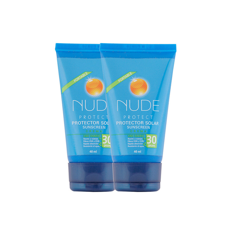 2 PROTECTOR NUDE SPF30 PORTABLE 40ML P.E