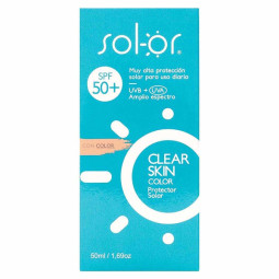 PROT SOL-OR CLEAR SK. COLOR SPF50  50ML