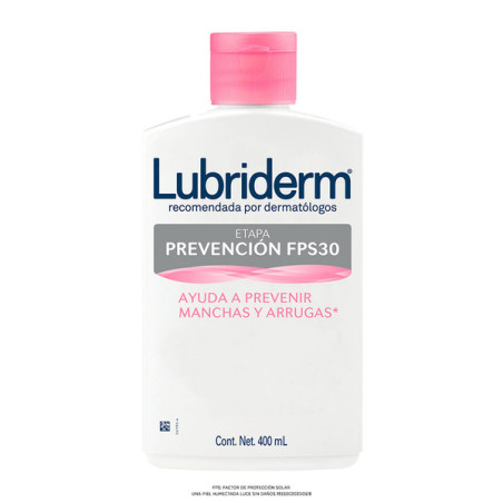 LUBRIDERM PREVENCION FPS 30 400 ML