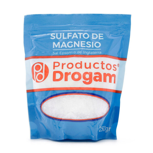 SULFATO DE MAGNESIA 250 GR DROGAM