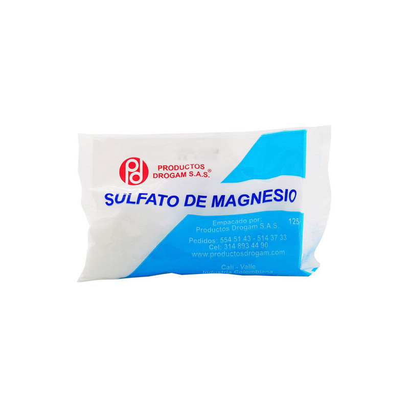 SULFATO DE MAGNESIA 125 GR DROGAM