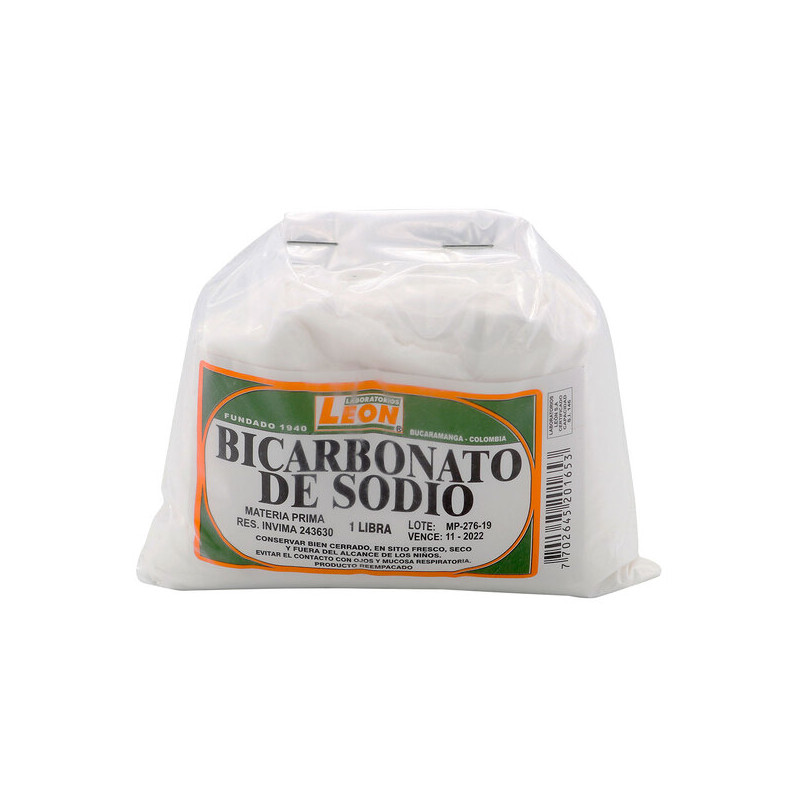 BICARBONATO DE SODIO 500 GR LEON