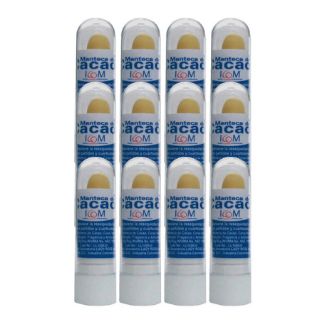 ( ) MANTECA DE CACAO LABIAL 12 UND ICOM