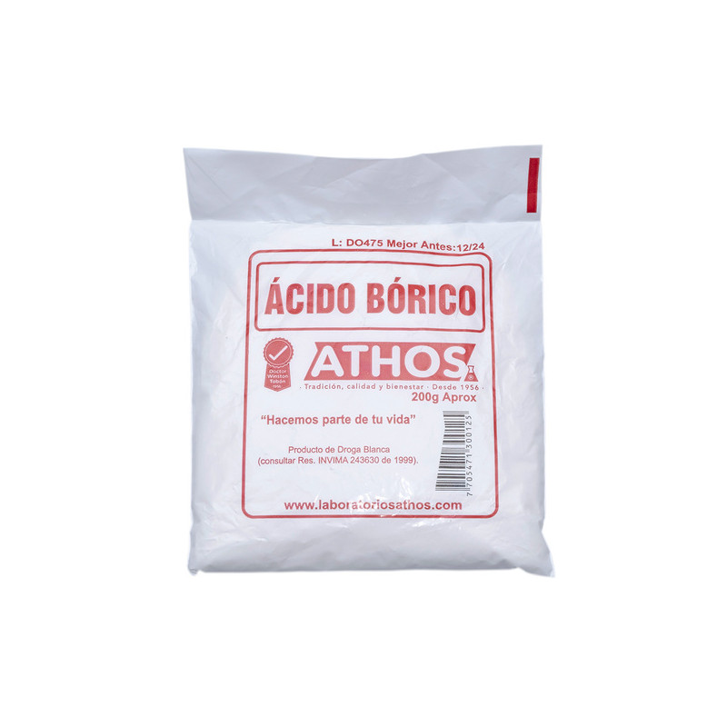ACIDO BORICO 200 GR ATHOS