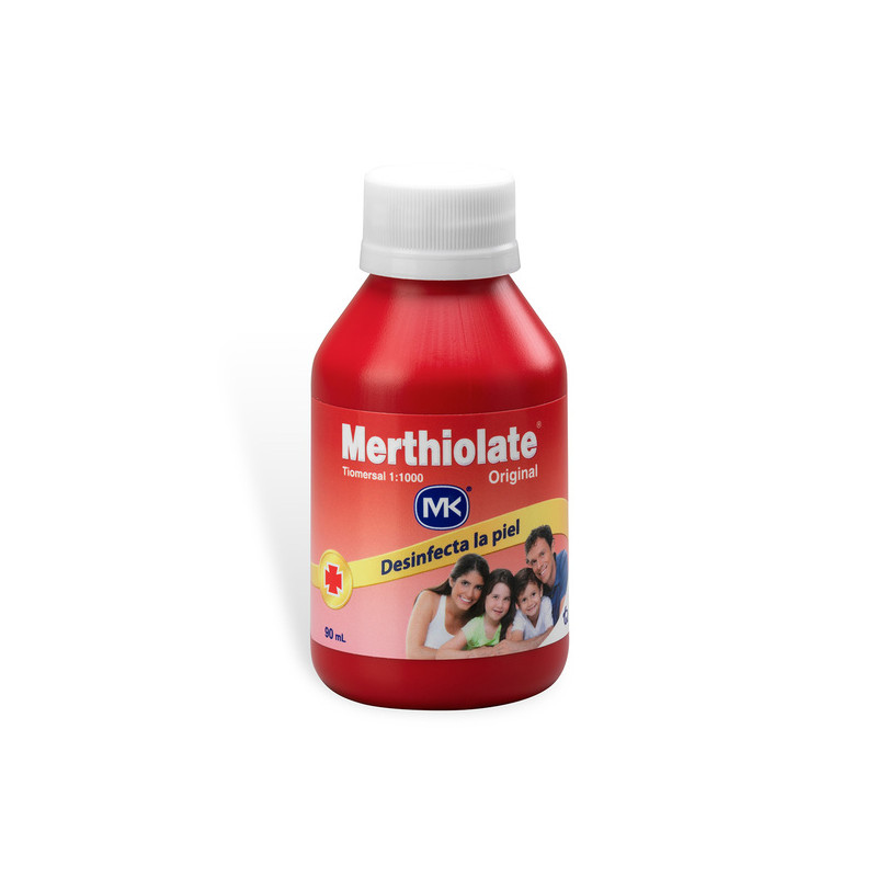 MERTHIOLATE ROJO TECNOQUIMICAS 90 ML