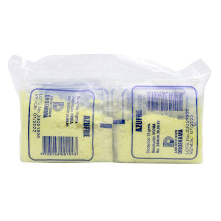 AZUFRE 25 SBS 15 GR DROFARMA