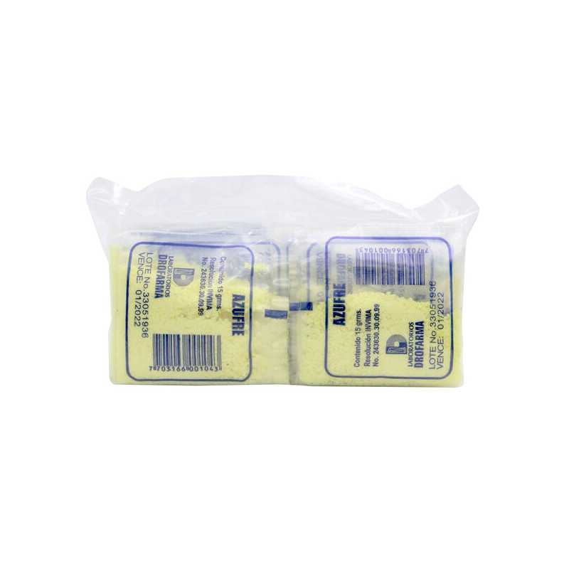 AZUFRE 25 SBS 15 GR DROFARMA