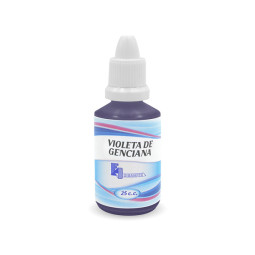 VIOLETA DE GENCIANA 1 % 30 ML 12 UNDS