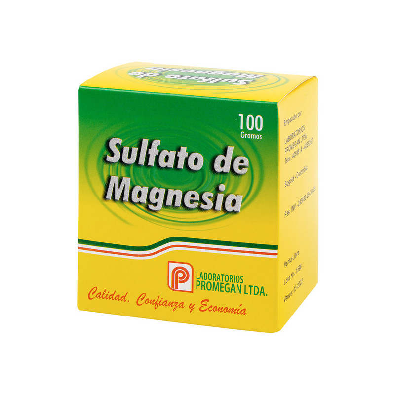SULFATO DE MAGNESIA 100 GR PROMEGAN