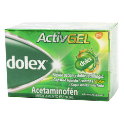 DOLEX ACTIVGEL 24 CAPSULAS LIQUIDAS
