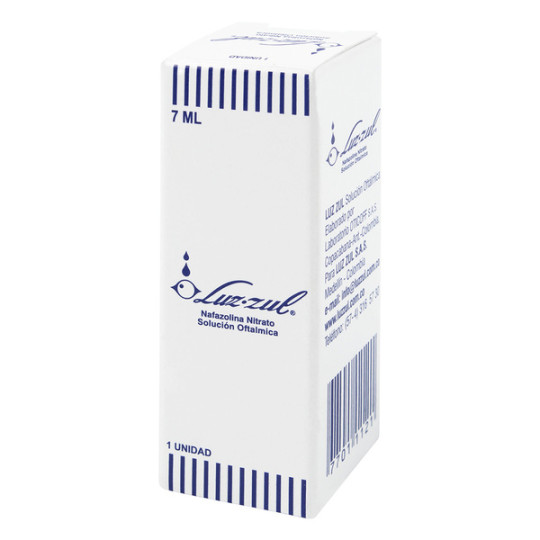 LUZ ZUL SOLUCION OFTALMICA FRASCO X 7 ML