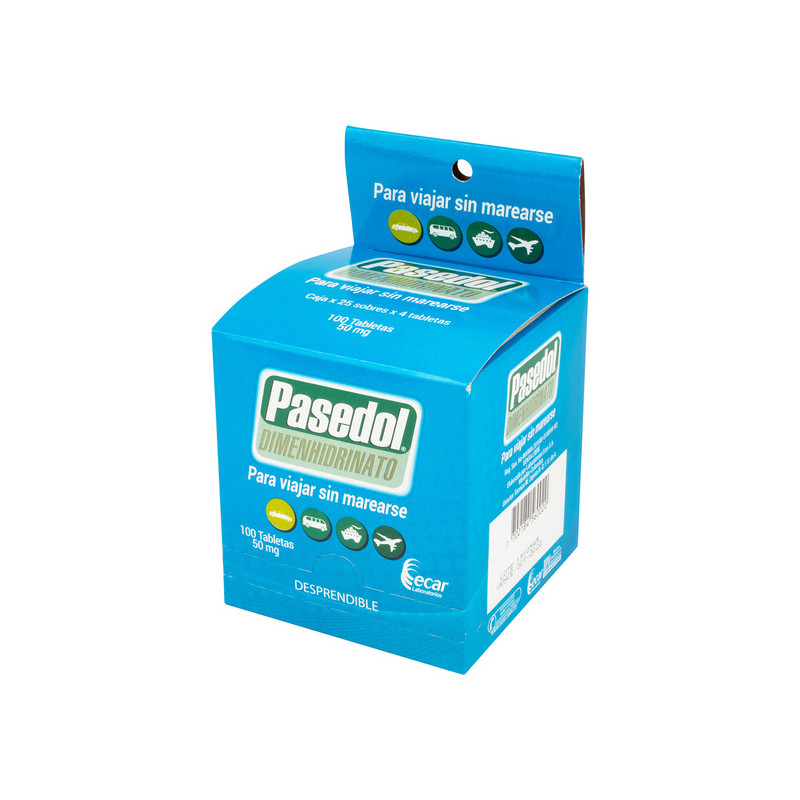 PASEDOL 50 MG 100 TABLETAS