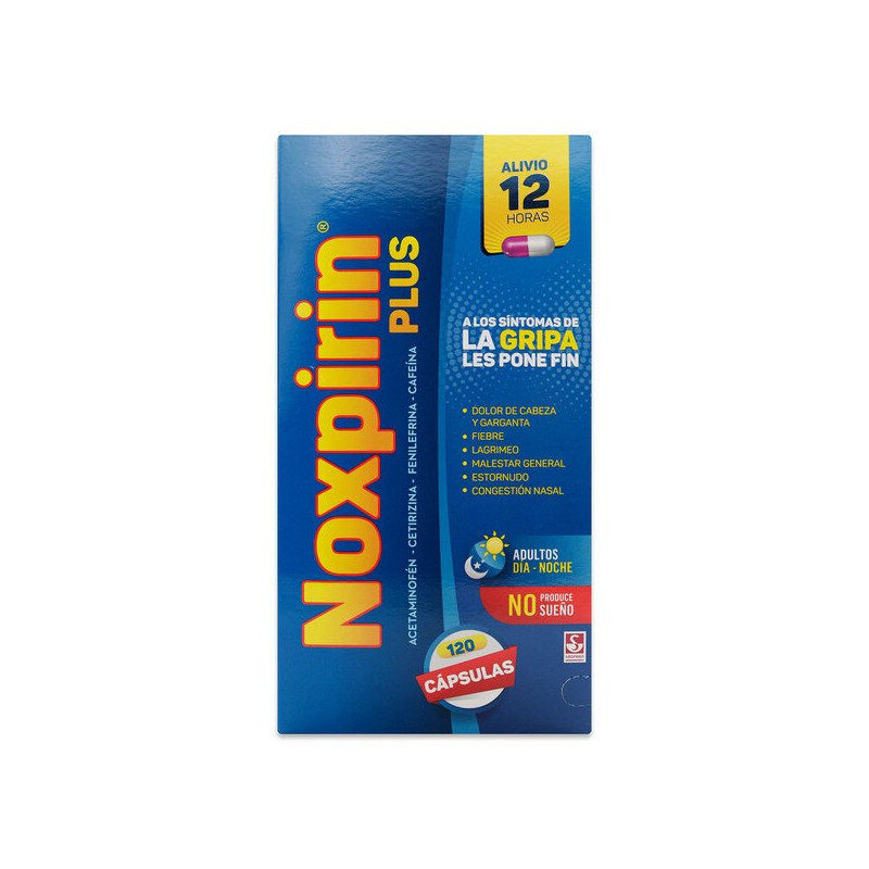 NOXPIRIN PLUS 120 CAPSULAS