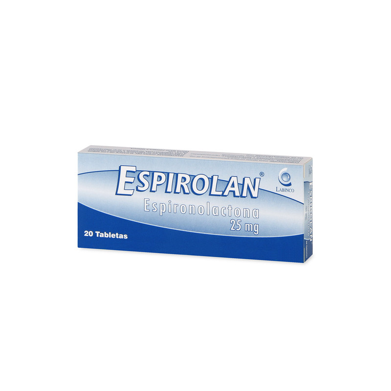 ESPIROLAN 25 MG 20 TABLETAS