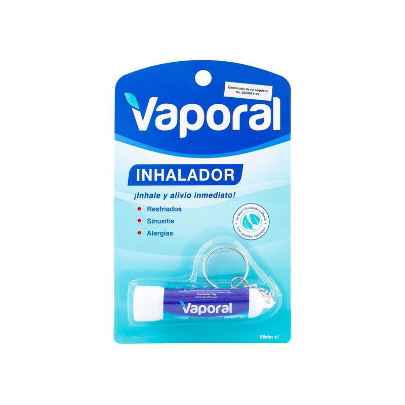 VAPORAL INHALADOR BLISTER 1 LLAVERO