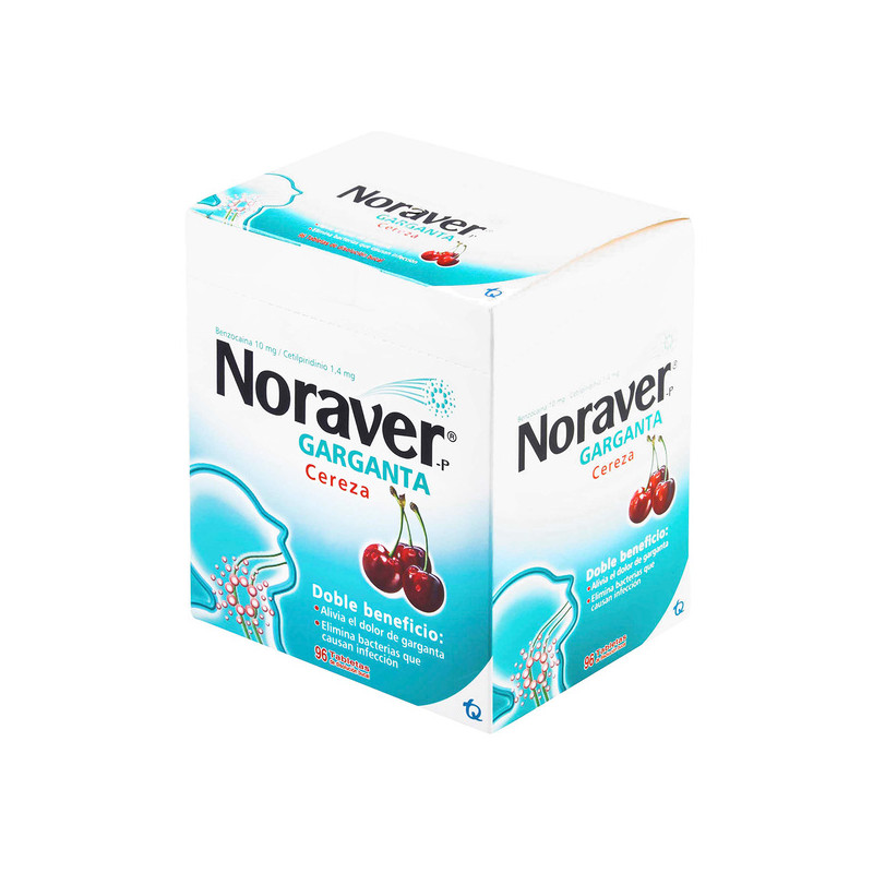 NORAVER CEREZA 96 PASTILLAS(A)