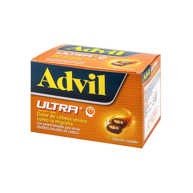 ADVIL ULTRA 72 CAPSULAS